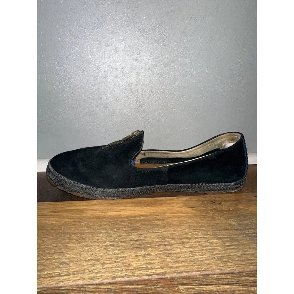UGG Women's Selarra Black Sneaker Espadrille Loafer Slip-On  Size 9‎